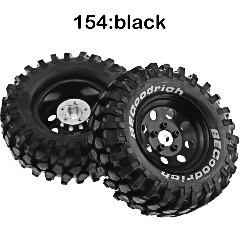 

Резиновые шины RS RC 1,9 дюйма, колеса с замком, диски для 1/10 RC гусеничного автомобиля Trxs TRX4 Axial SCX10 90046 90047 MST HSP Redcat Gen8