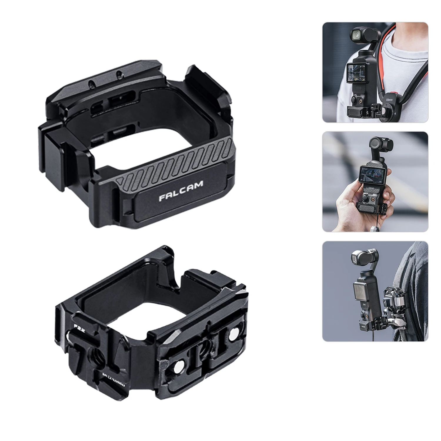 

Ulanzi FALCAM C00B4109 F22 Quick Release Expansion Frame for DJI Pocket3