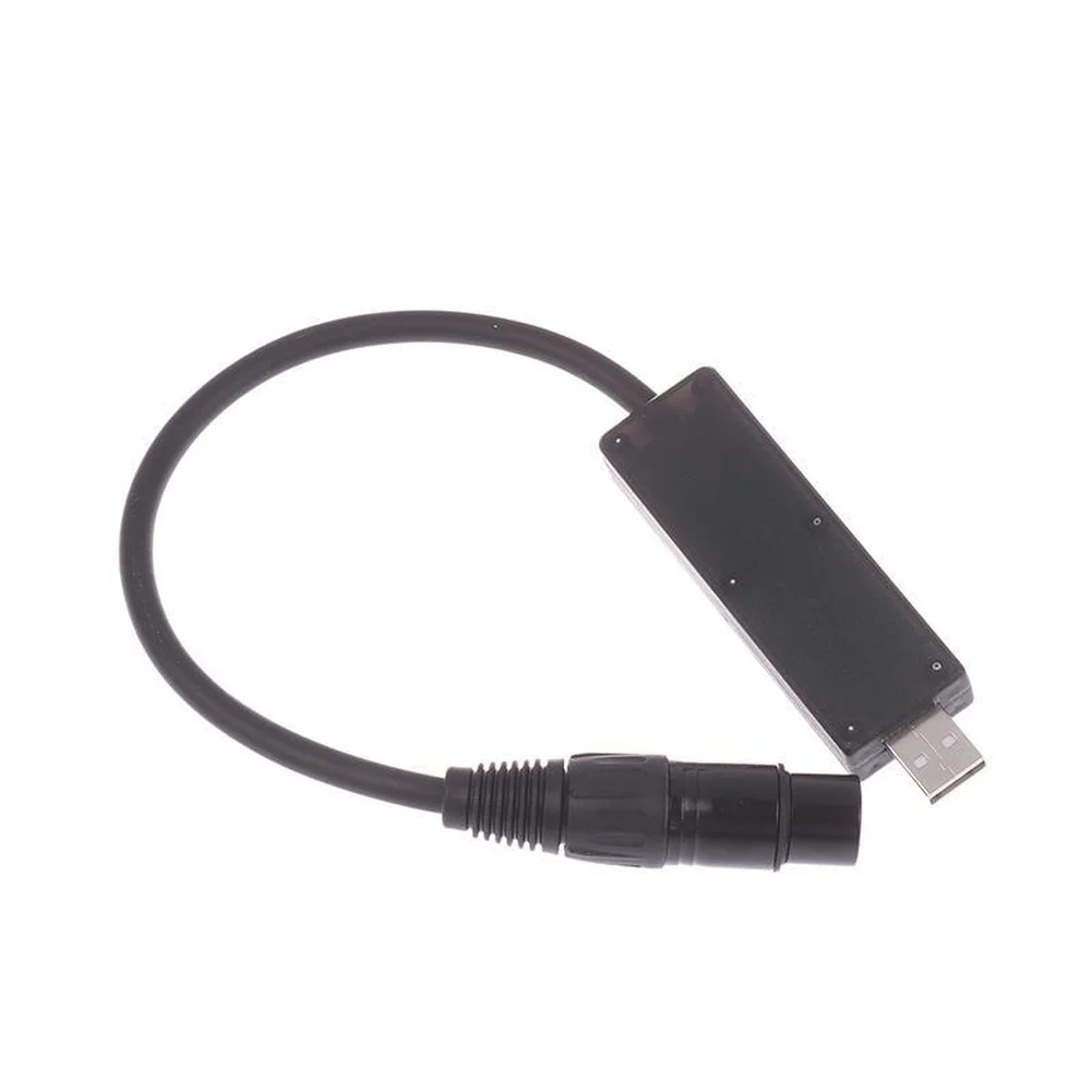 Programmable USB Lighting Controller Cable With RDM A'ddress Coding For Stage For DMX Equipment Professional Control Accessories