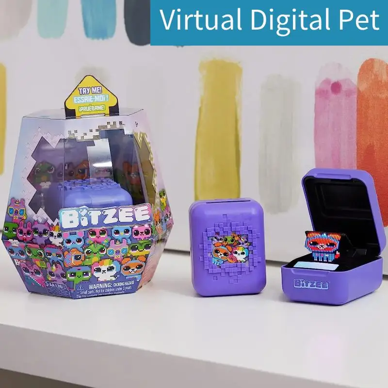 Bitzee Tamagotchi juguete Digital Virtual para niños, juegos digitales electrónicos para mascotas, juguetes inteligentes para niñas Tamagotchi