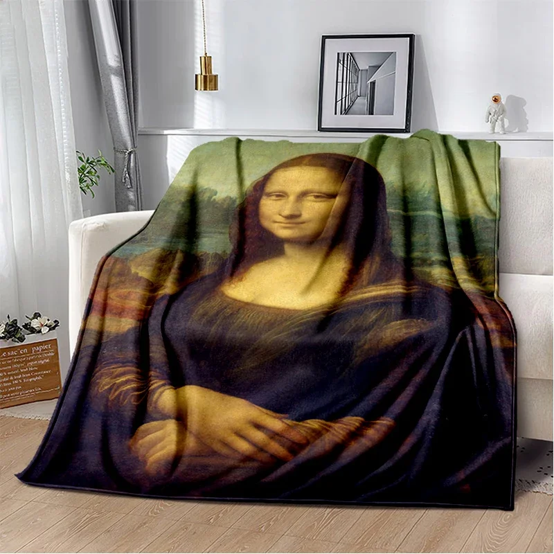 Fantasy Artistic Works Famous Painting Blanket for Christmas Gift Sofa Travel Household Throw Blankets for Beds Halloween Gifts