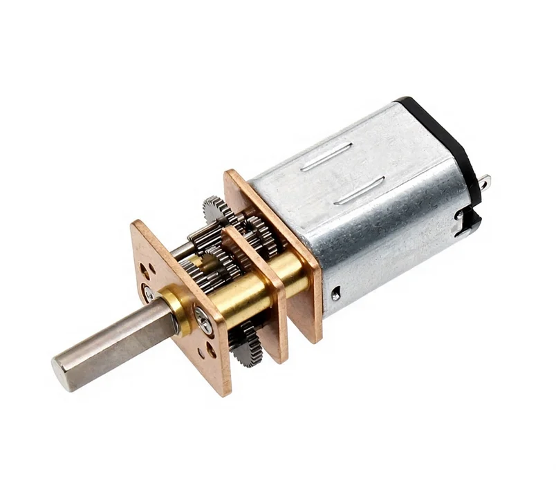 ChiHai Motor CHF-GM12-N20 High Speed High Torque High Power DC3V 6V D-Shaped Gearbox Long-Life Carbon Brush Mini Dc Gear Motor