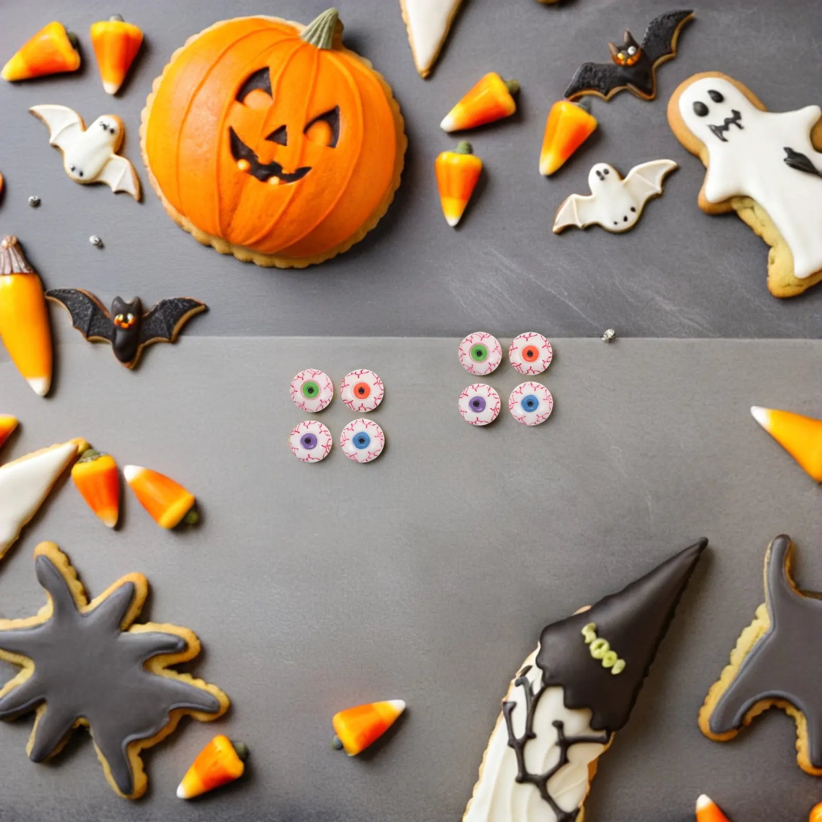 

30 шт. пластиковых безопасных глаз для поделок на Хэллоуин, яркие реалистичные глаза для вязаных крючком мягких игрушек ручной работы