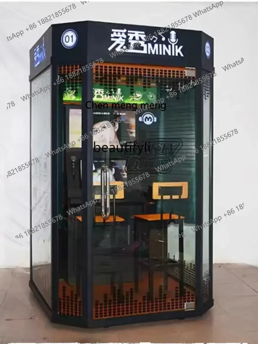 cc182l Singing machine singing room home karaoke soundproof room mute small learning warehouse telephone booth
