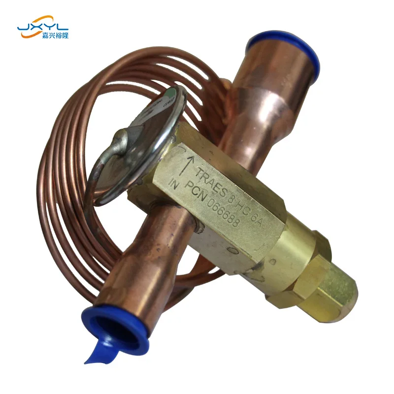 Thermal Expansion Valve TRAES 8 HC Refrigeration System Large Capacity Thermal Expansion Valve For Air Conditioning Units