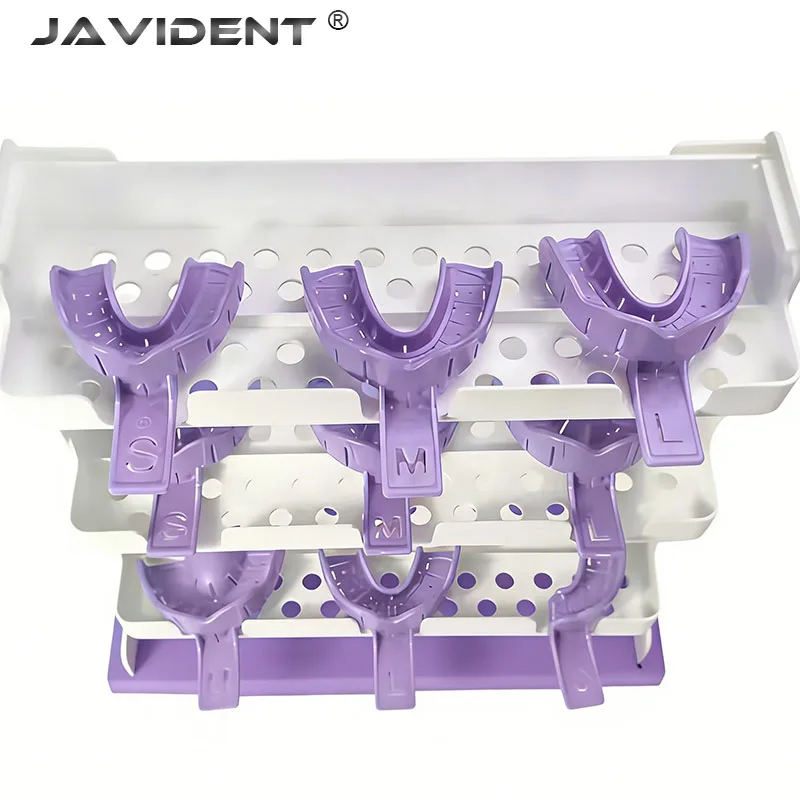 1Set Dental Supplies  Plaster Cast Storage Rack  Dental Cast Holder  Dental Impression Trays Treatment Materials Removable - view 3