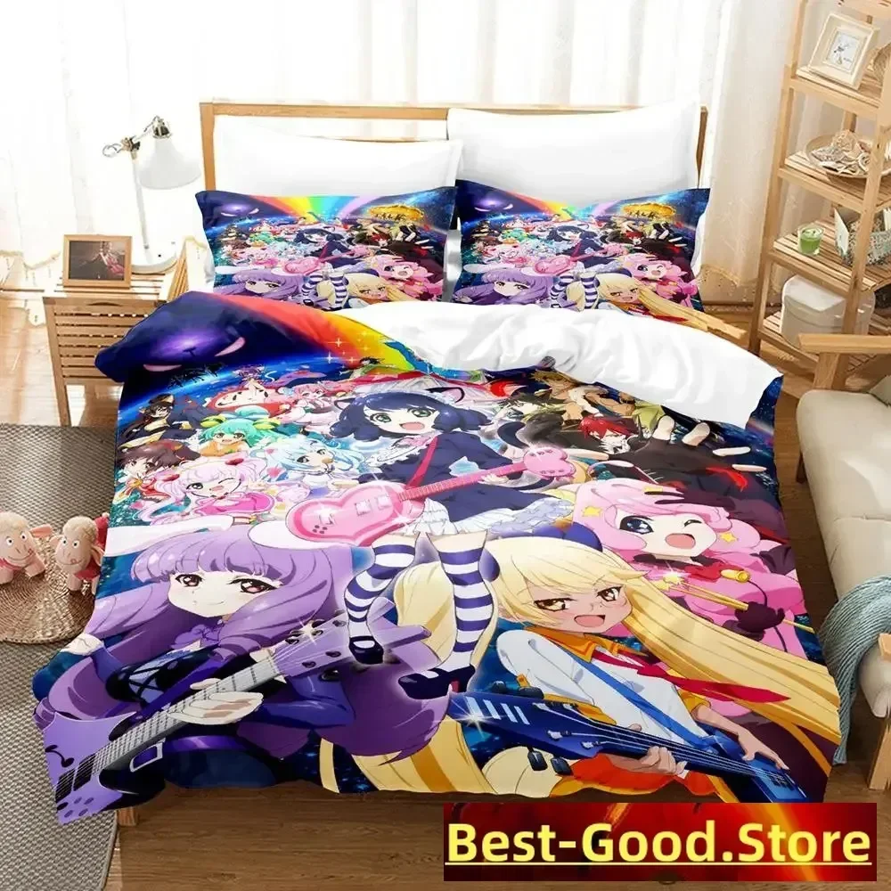 

New Show By Rock! Bedding Set Single Twin Full Queen King Size Bed Set Adult Kid Bedroom Duvetcover Sets Anime parure de lit Bed