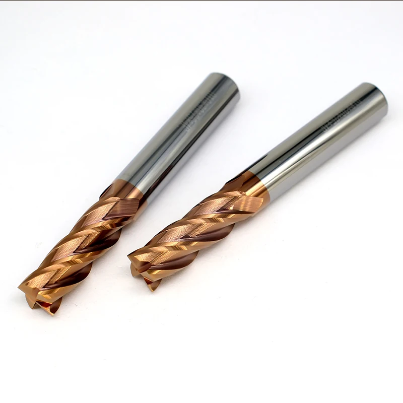 Imagem -06 - Kit de Cortador de Fresagem de Aço de Tungstênio Máquinas-ferramentas de Moinho de Fim Bits de Router Cnc Usinagem de Revestimento Hrc55