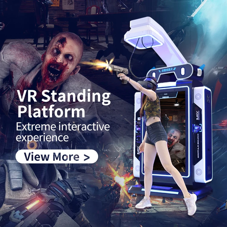 LEKE VR Free Roam Game Walking Platform 9d الواقع الافتراضي مركز اللعب الداخلي مساحة كبيرة متعددة اللاعبين أركيد الساحة #5