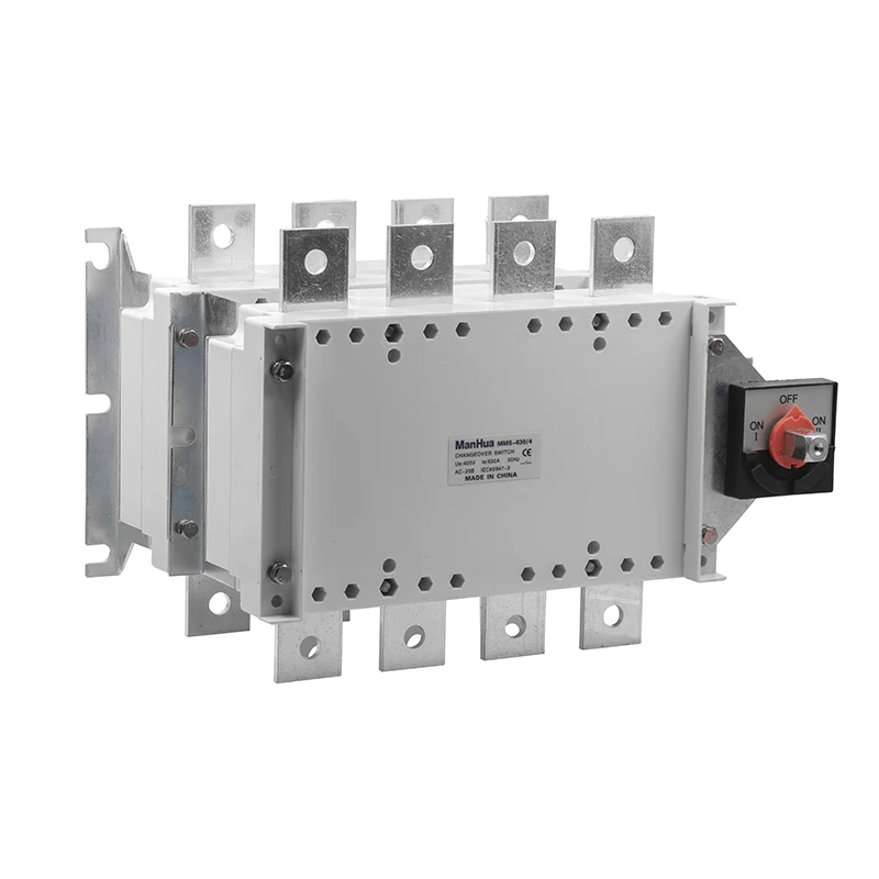 

Manhua MMS-630 Manual Change Over Switches 630A 690V AC 4 Poles