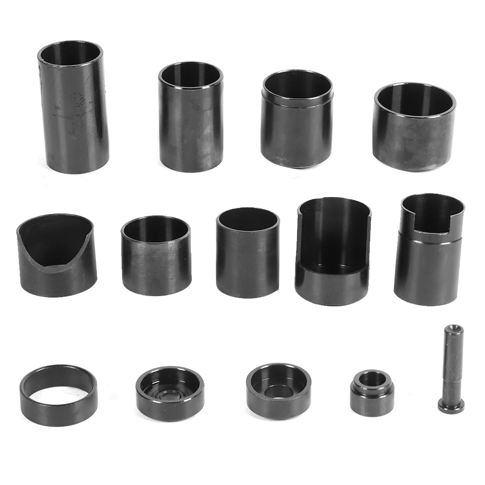 14Pcs Set Steel Ball Joint Press Adapter Set Removal & Installer Service Tool Ball Joint Press Adapter Ball Joint Adapter