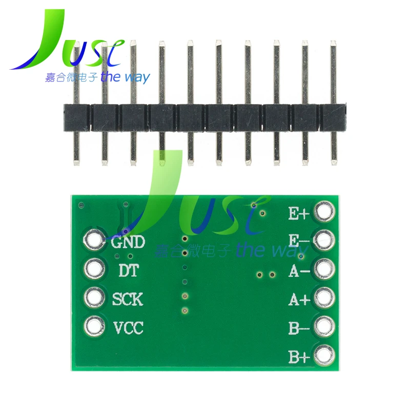 1PCS mini HX711 Weighing Sensor Dual-Channel 24 Bit Precision A/D Module Pressure Sensor Microcontroller