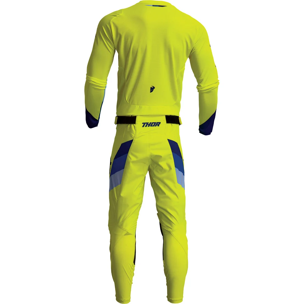 Flo Yellow 2024.08 Podium FXR MX Kit Dirt Bike Combos Motocross Gear Set Moto Jersey Set Off Road Race Wear Motorcycle Suit