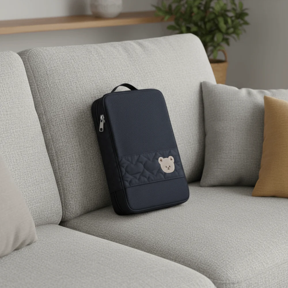 

Водонепроницаемая сумка для детских подгузников с отдельными отделениями, милый дизайн, подвесная сумка на коляску, несколько отсеков, подвесное исполнение