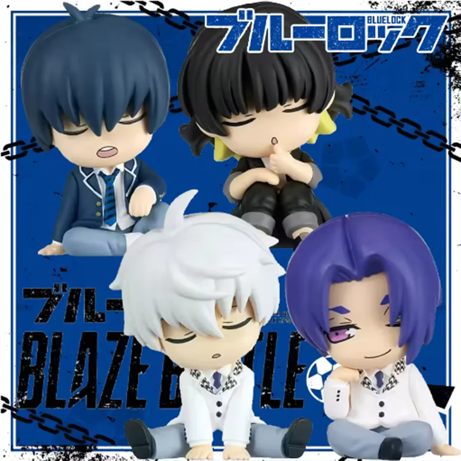 

New Q Version Blue Lock Anime Figure Figures Collection Model Figurine Doll Toy Gift