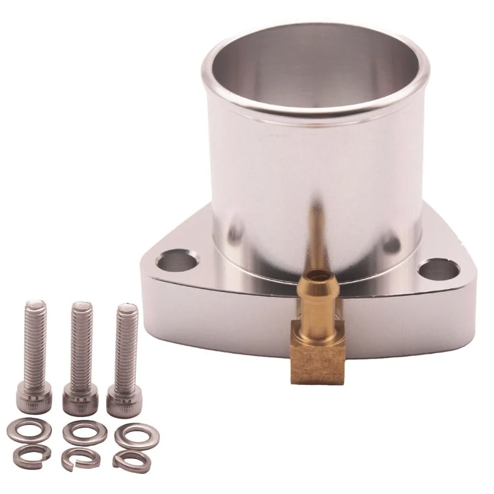 Aluminum Turbo Compressor 3 Bolts Outlet Adapter Flange Kit for Garrett GT28R GT25R T25 GT28RS SR20DET
