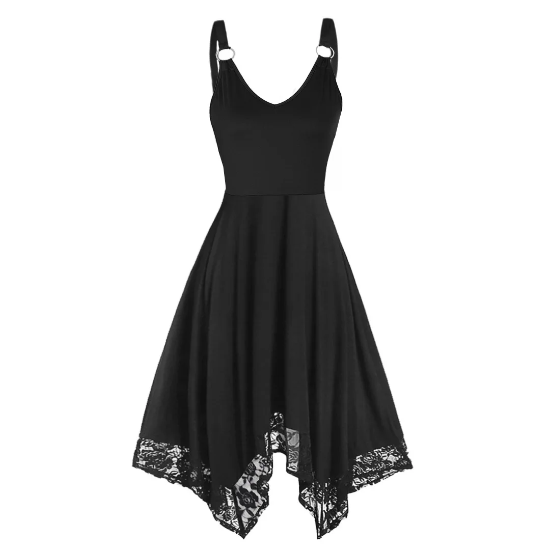 Vintage-Kleid für Damen, Kleidung, 2025, Sommerabend, Party, Schwarz, sexy, formelle Anlässe, Kleid, weiblich, elegant, schmale Passform, kurzer Minirock