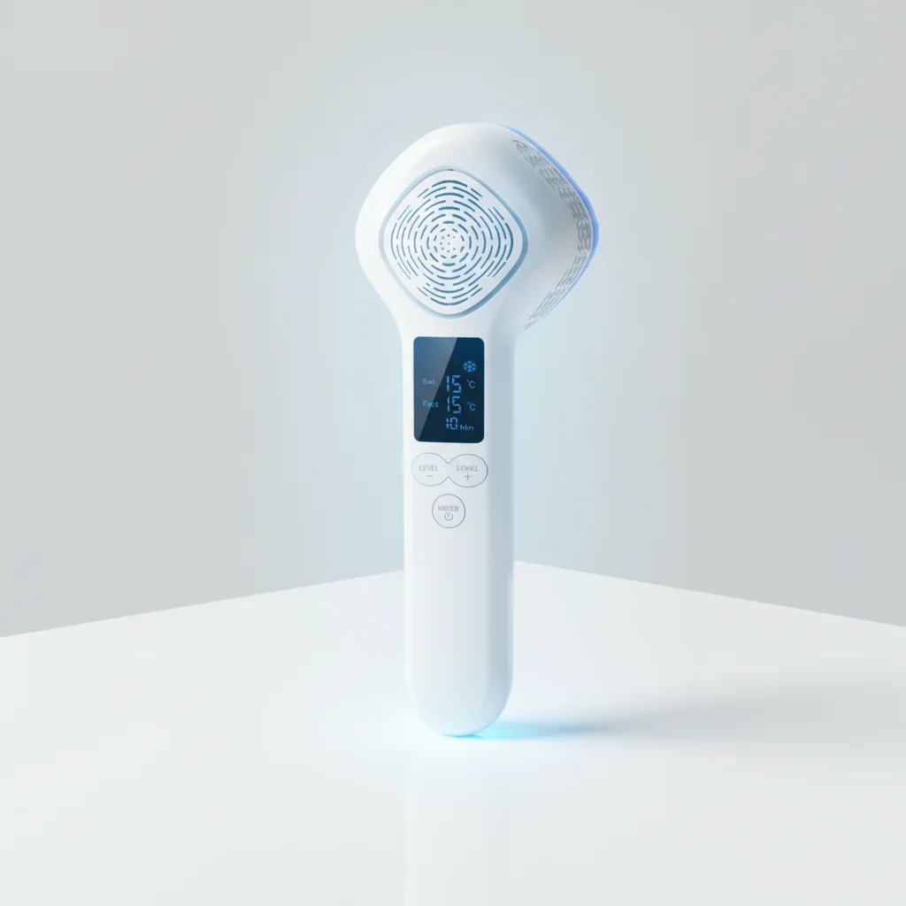

Professional Hot and Cold Facial Massager for Skin Tightening and Pore Shrinking