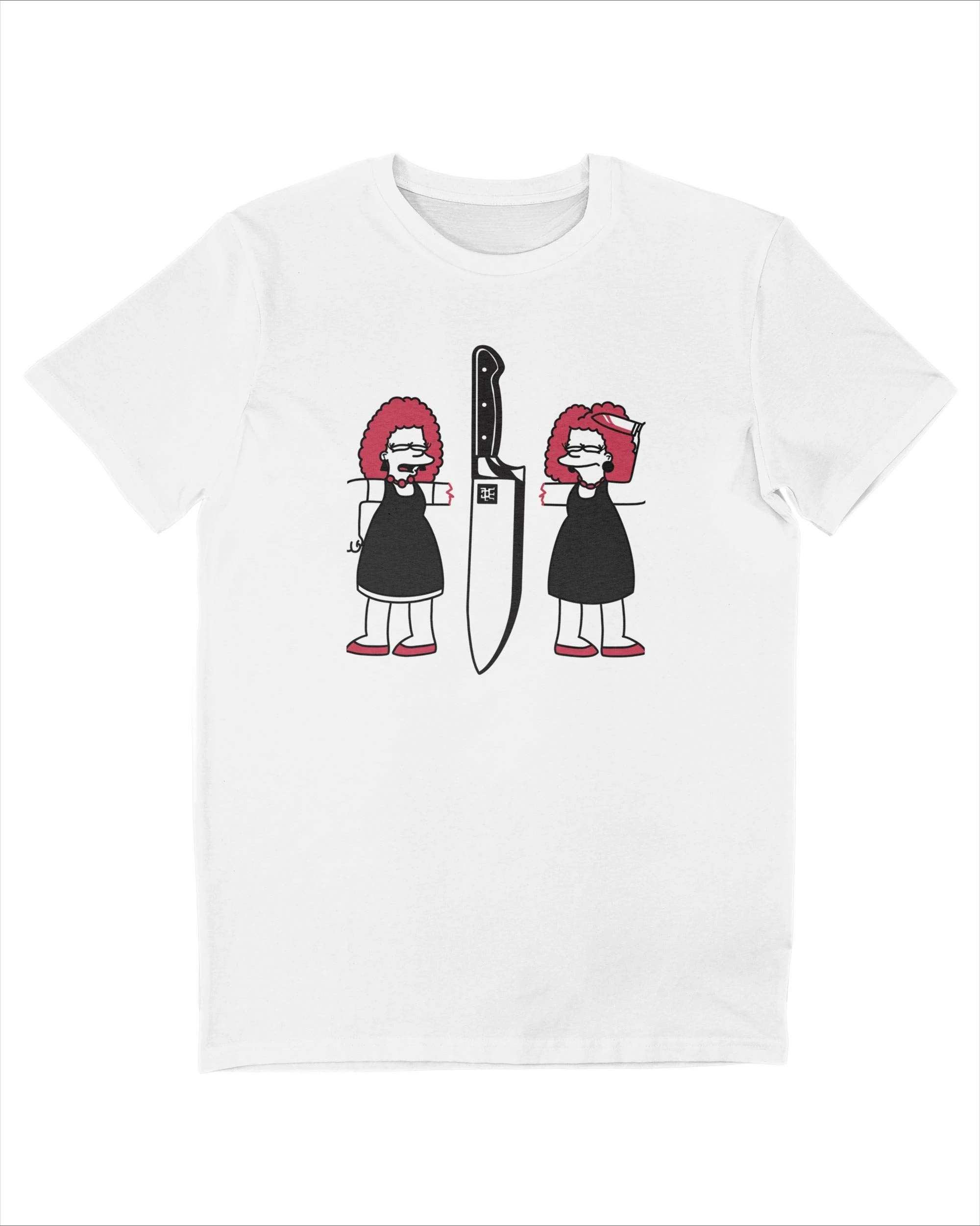 

Twin Sisters Graphic Printing Summer Autumn Winter Luxury Brand Pure Cotton Men's and Women's T-shirts Short Sleeves Outdoor