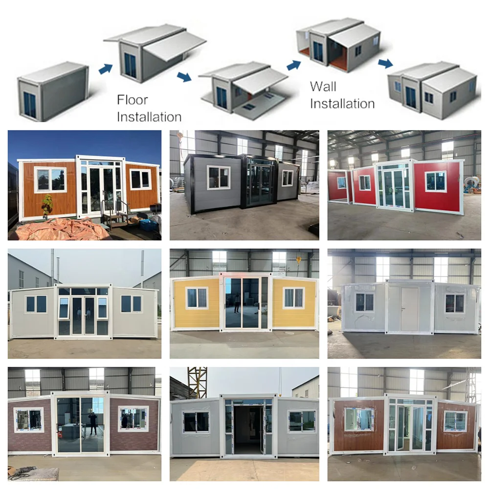 Customized Container Houses Flat Pack Container House Durable And Easy To Assemble Ideal For Global Residential Buildings