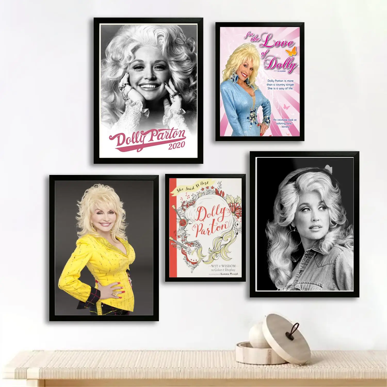 dolly parton Singer Canvas Art Poster and Wall Art, Picture Print, Modern Family Bedroom Decor,Decorative painting