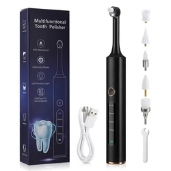 ﻿ Electric Toothbrush Rotation Ultrasonic Clean Whiten Tooth Remove Tartar Dental Calculus Device Oral Health Care Tooth Brush