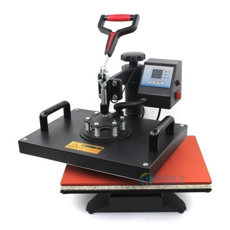 5 in 1 Combo 12x12CM 30x38CM Heat Press Machine Sublimation Heat Transfer Printer for T-shirt Mug Cap Plate Phone Case Printing
