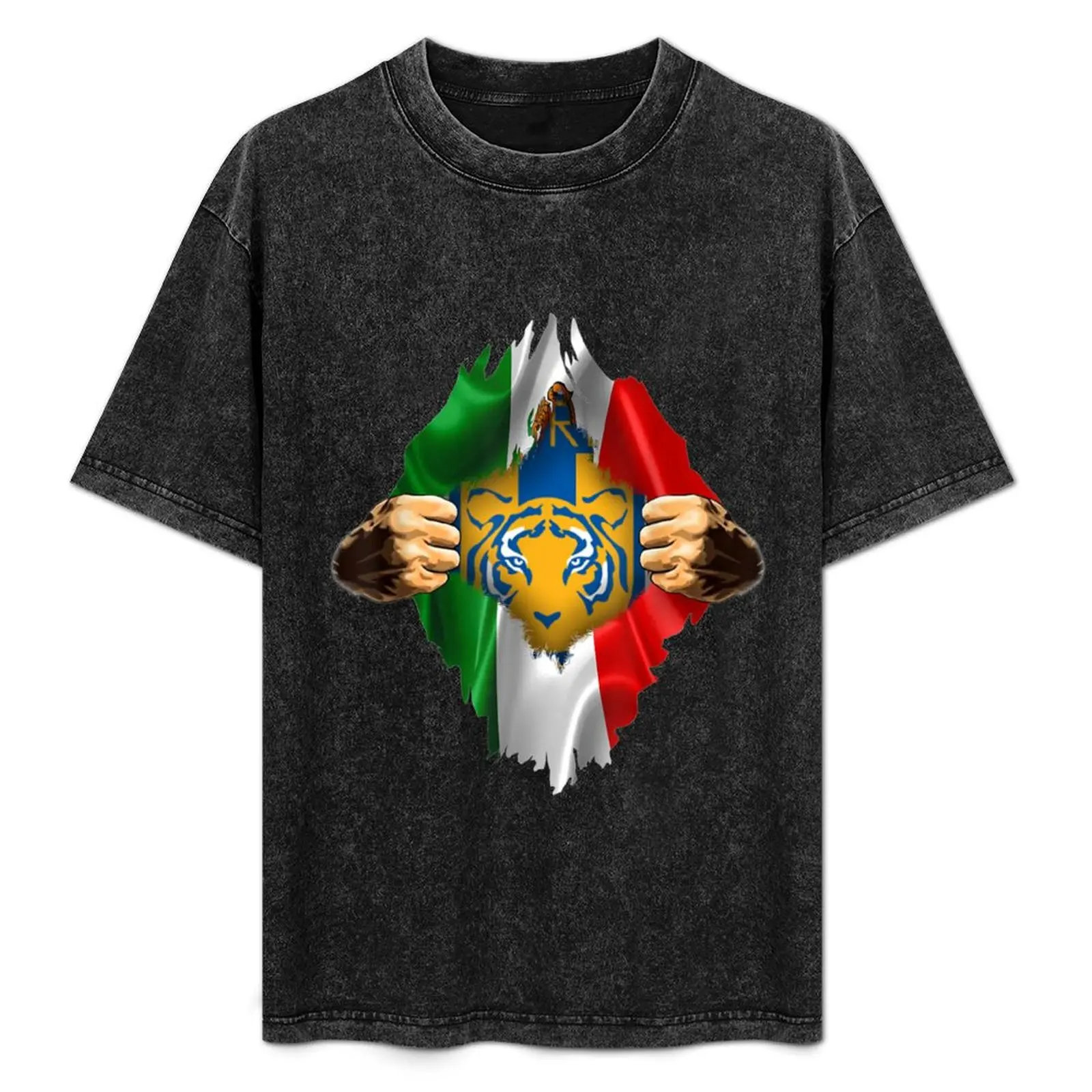 

Tigres UANL Heartbeat Inside Love Mexico Fan Tigres UANL Fc T-Shirt Fashion Casual Short Sleeve T-Shirt