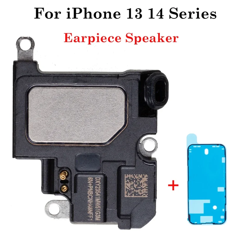 

1set earpiece speaker waterproof sticker sound flex cable for iPhone 13 14 plus pro Max mini top ear speaker repair parts