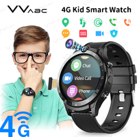 VVABC 4G SIM Card Kid Smart Watch with Camera Phone Watch Locator HD Round Display Long Battery Life Children Smartwatch