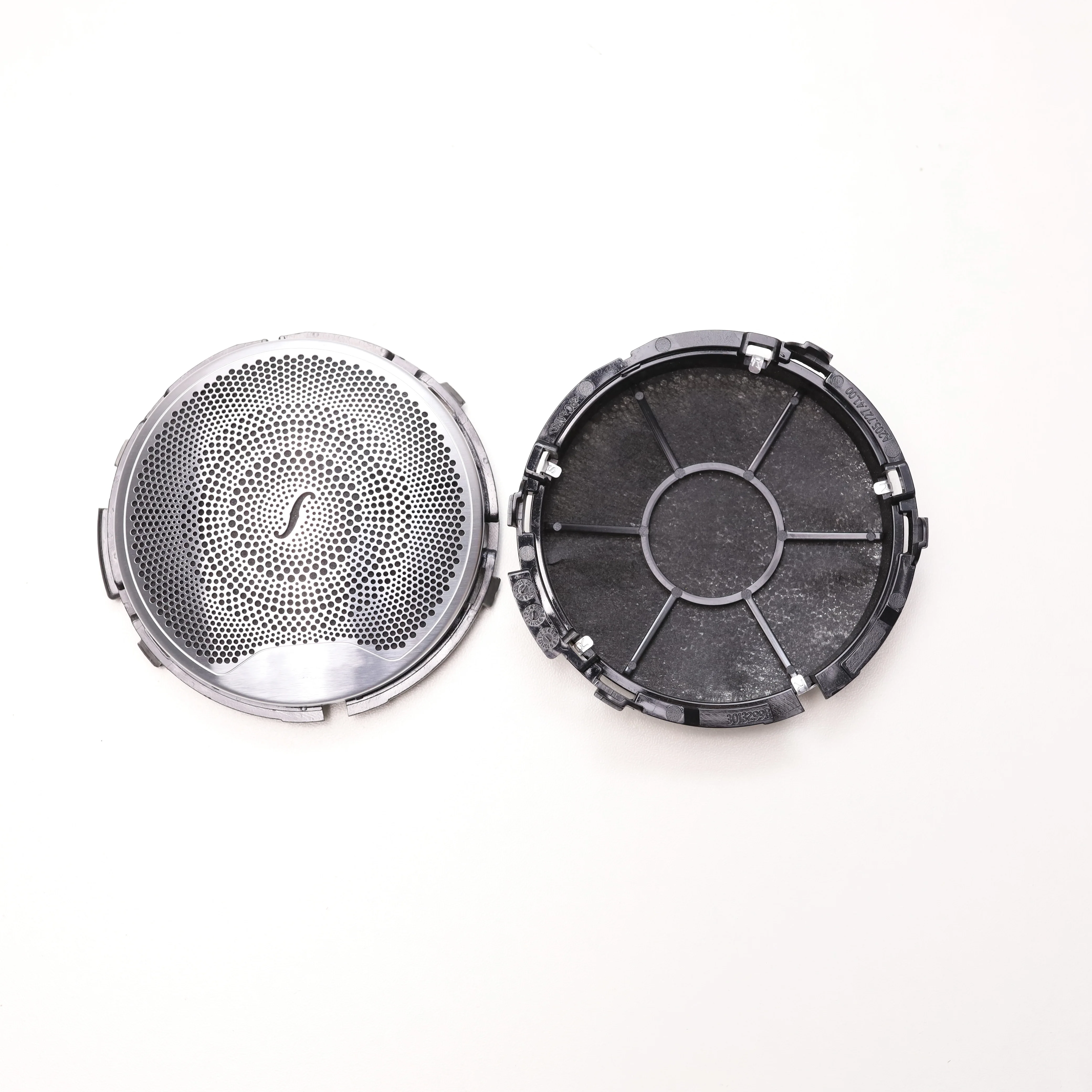 Car Mid Speaker Covers For Mercedes Benz GLC X253 W205 W213 E C AMG Class Series Silver Door Loudspeaker Midrange Lid Trim - view 5