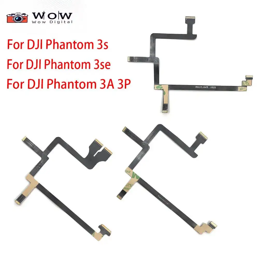 1PCS NUOVO Per DJI Phantom 3 Macchina Fotografica Drone 3A 3P 3S SE Cavo Giunto Cardanico Flessibile Cavo A Nastro Piatto Della Macchina Fotografica parti di riparazione