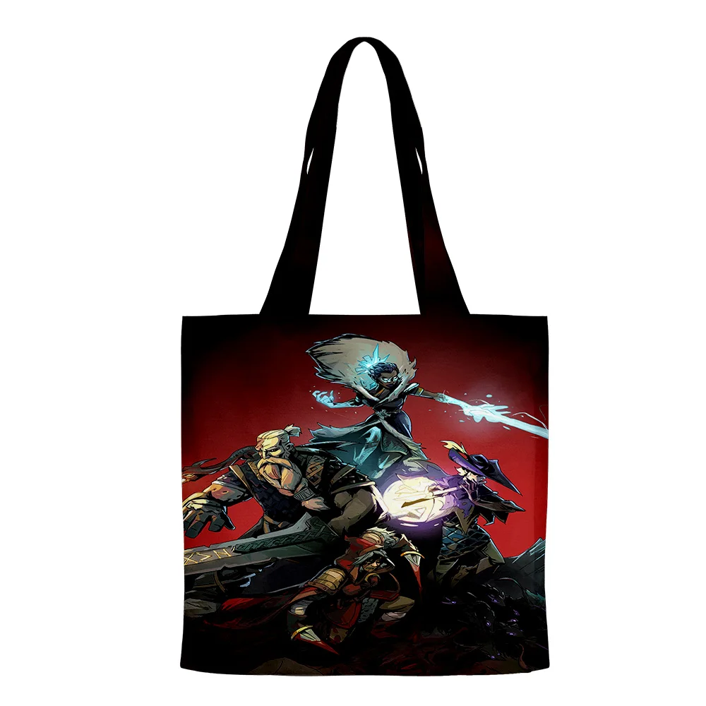 Ravenswatch Game 2023, neue Tasche, Einkaufstaschen, wiederverwendbare Schulter-Shopper-Taschen, lässige Handtasche