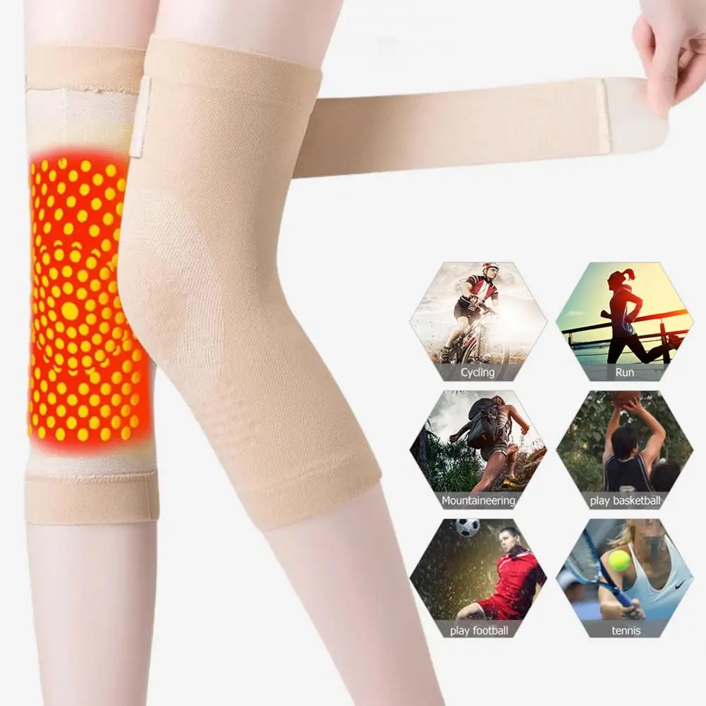 Nylon Material Knee Pads Winter Knee Pads Resistant Compression for Elderly People Natural Plant Extracts Provide High