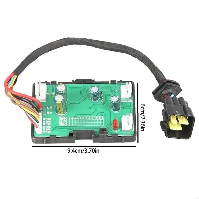 Placa controladora circuito calentador doble voltaje para calentadores estacionamiento aire 12V/24V
