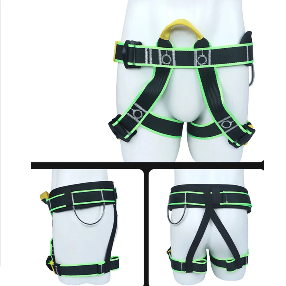 High-altitude Work Safety Harness Half Body Outdoor Climbing Rescue Safety Belt Electrician Construction Protective Equipment