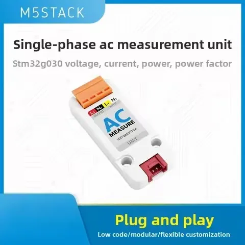 M5Stack AC Measuring Unit with Isolated STM32 + HLW8032