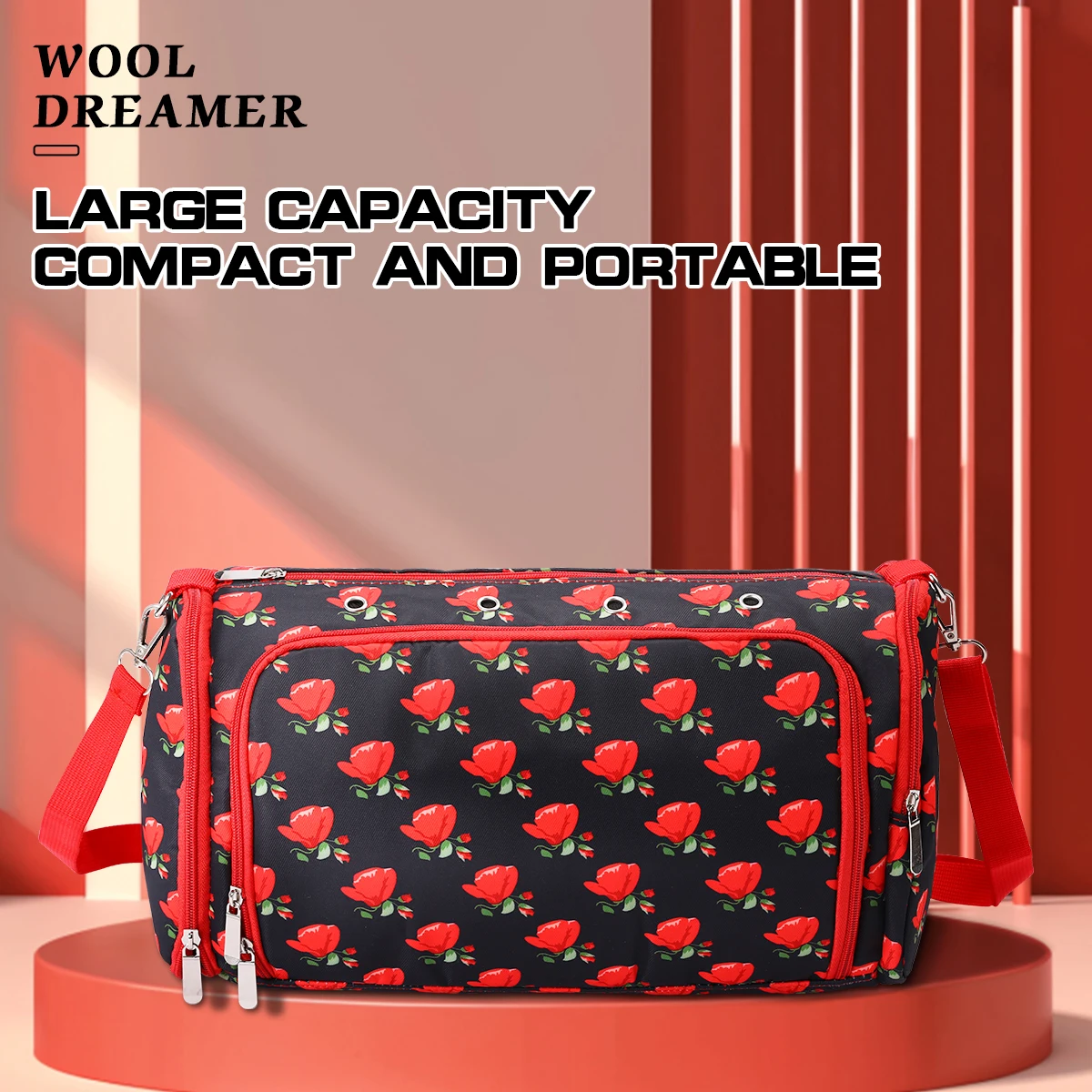 Travel Accessories To Sew - Empty Yarn Storage Bag Large Capacity