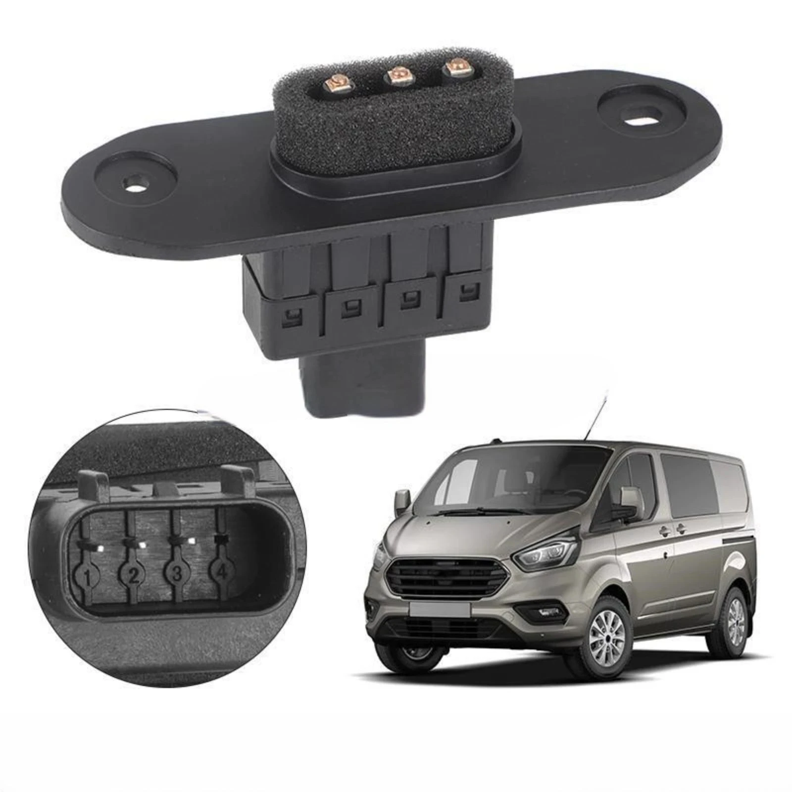 Side Sliding Door Contact Point Switch Device 2C1T14A658AE 1800639 JK2T14A658AA For Ford Transit 2015-2023 Tourneo Custom