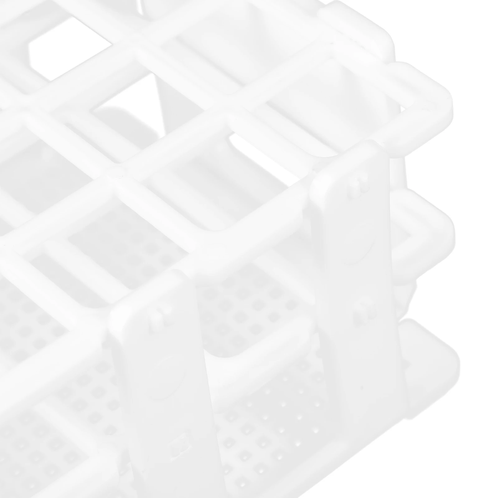 

Plastic Test Tube Rack 20mmx40 Holes Detachable Lab Holder for Sampling Tubes Easy Maintenance Space Saving Storage