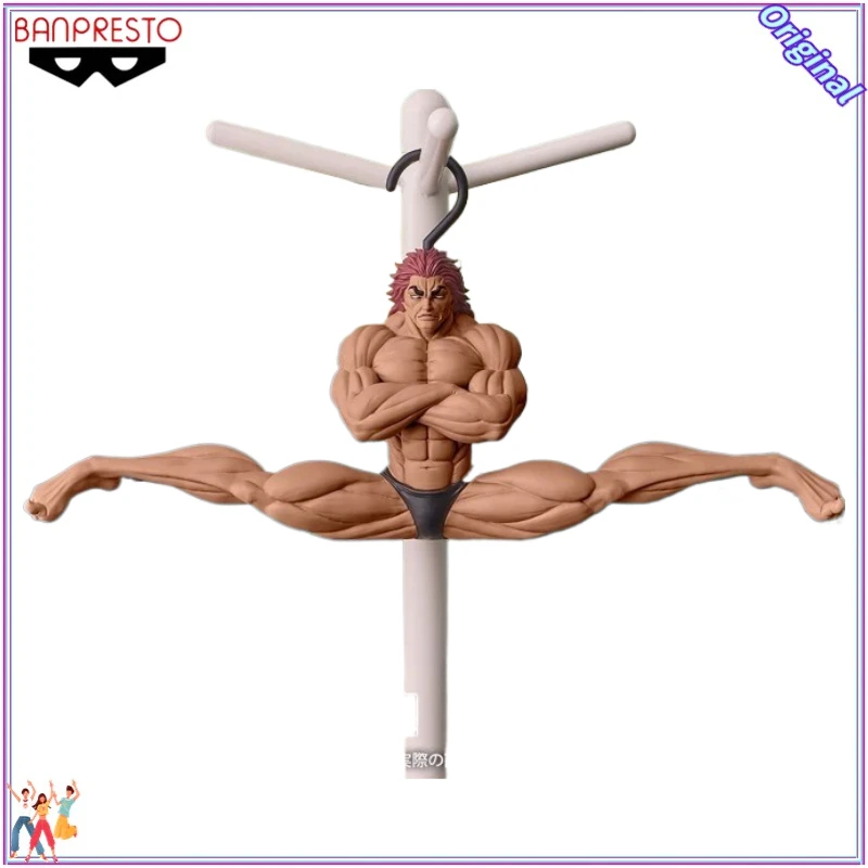 【Pre Sale】 BANDAI BANPRESTO Baki The Grappler Grandista×Figure Rise!! Hanma Yujiro If You Want To Become Stronger, Hang Up! !