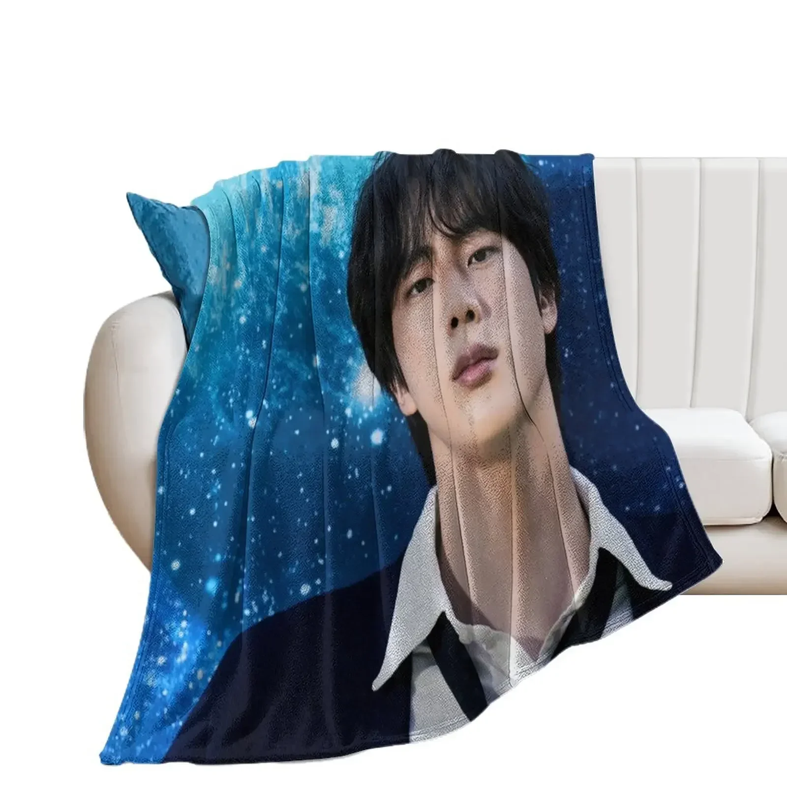 

Jin The Astronaut Concept Photo Outlander Throw Blanket Soft Big decorative Fashion Sofas Camping Blankets