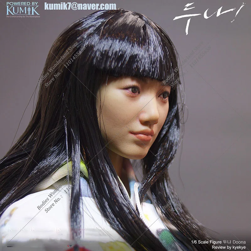 В наличии KUMIK KMF24-DOO масштаб 1/6, Коллекционная корейская женская фигурка Star Bae Suzy, 12 дюймов, женская экшн-фигурка, модель игрушки для фанатов