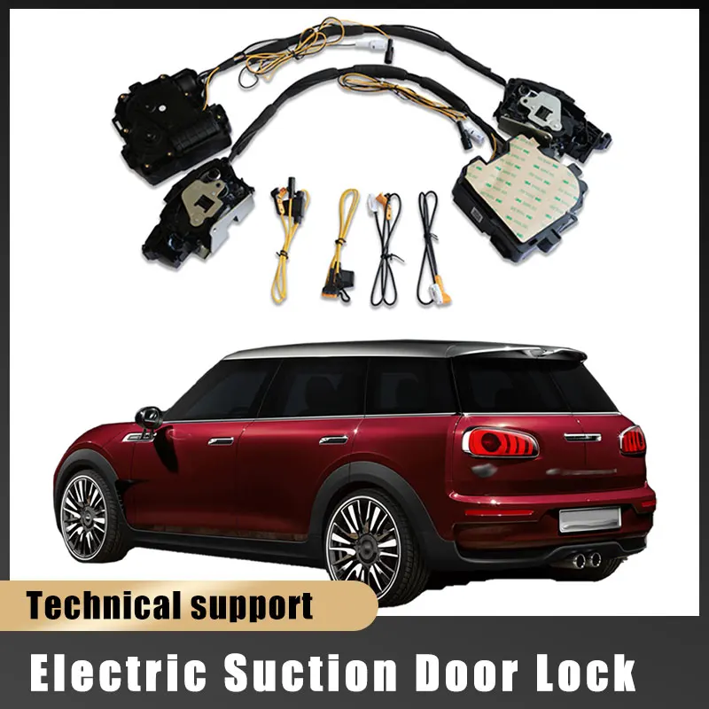 For MINI CLUBMAN 2016-2023 F54 Car Soft Close Door Latch Pass Lock Actuator Auto Electric Absorption Suction Silence Closer