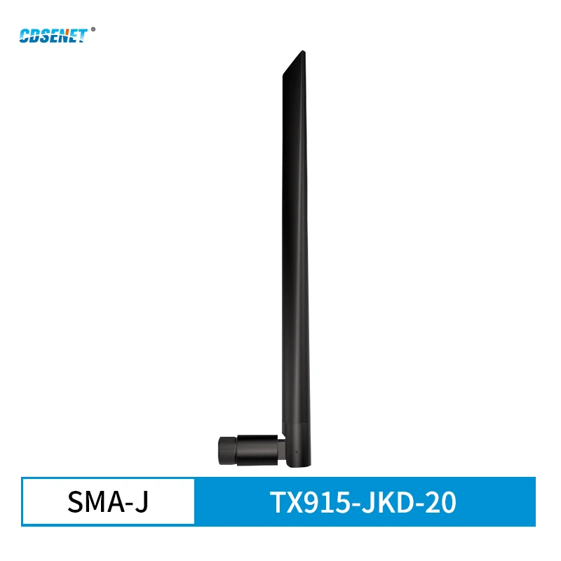 5pcs/lot 915MHz WIFI Omni Antenna 3.5dBi High Gain 90° Bendable Rubber Antenna TX915-JKD-20 SMA-J Interface Antenna for Router