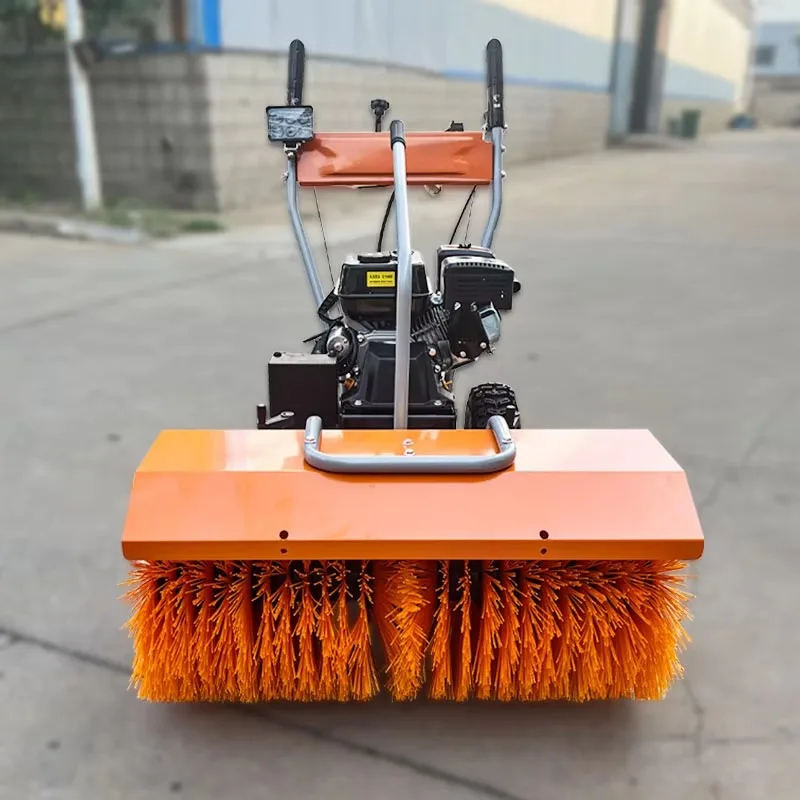 Direct Sales Hand Held Small Road Snowplow Winter Road Snow Cleaning and Sweeping Machine