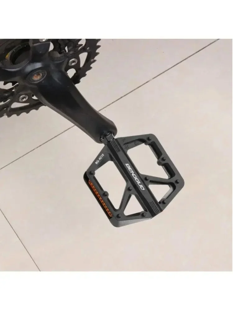 AliExpress APWIKOGER Double DU Bearing Nylon Bicycle Pedals with Reflector Bike Accessories (Black)