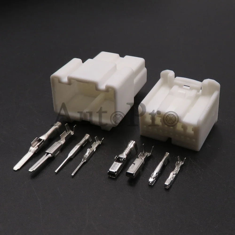 1 Juego de accesorios de montaje de CA automático de 24 orificios 1746864 -1 1318756 -1 Toma de cable de módulo de automóvil para Toyota Lexus 12149
