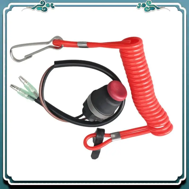 

ABTU-398-06830 Предохранительный выключатель со шнурком для подвесного мотора Tohatsu 398-06830-0 398068300M Детали лодочного двигателя