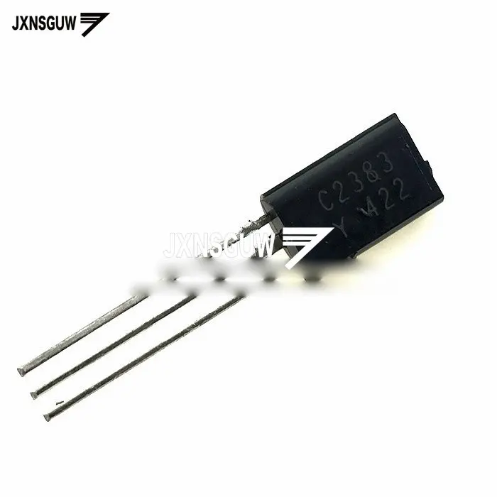 100PCS NEW 2SC2383Y C2383 TO-92L Small power 1A/160V Triode One-Stop Distribution BOM Integrated Circuit Electronic Components